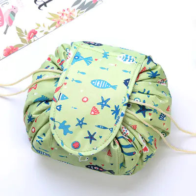 Lazy Drawstring Makeup Bag