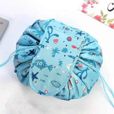 Lazy Drawstring Makeup Bag
