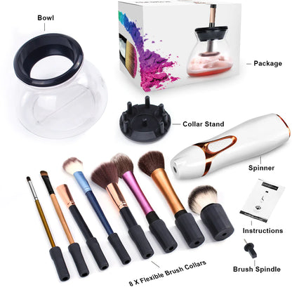 GlowSpin™ Electric Makeup Brush Cleaner
