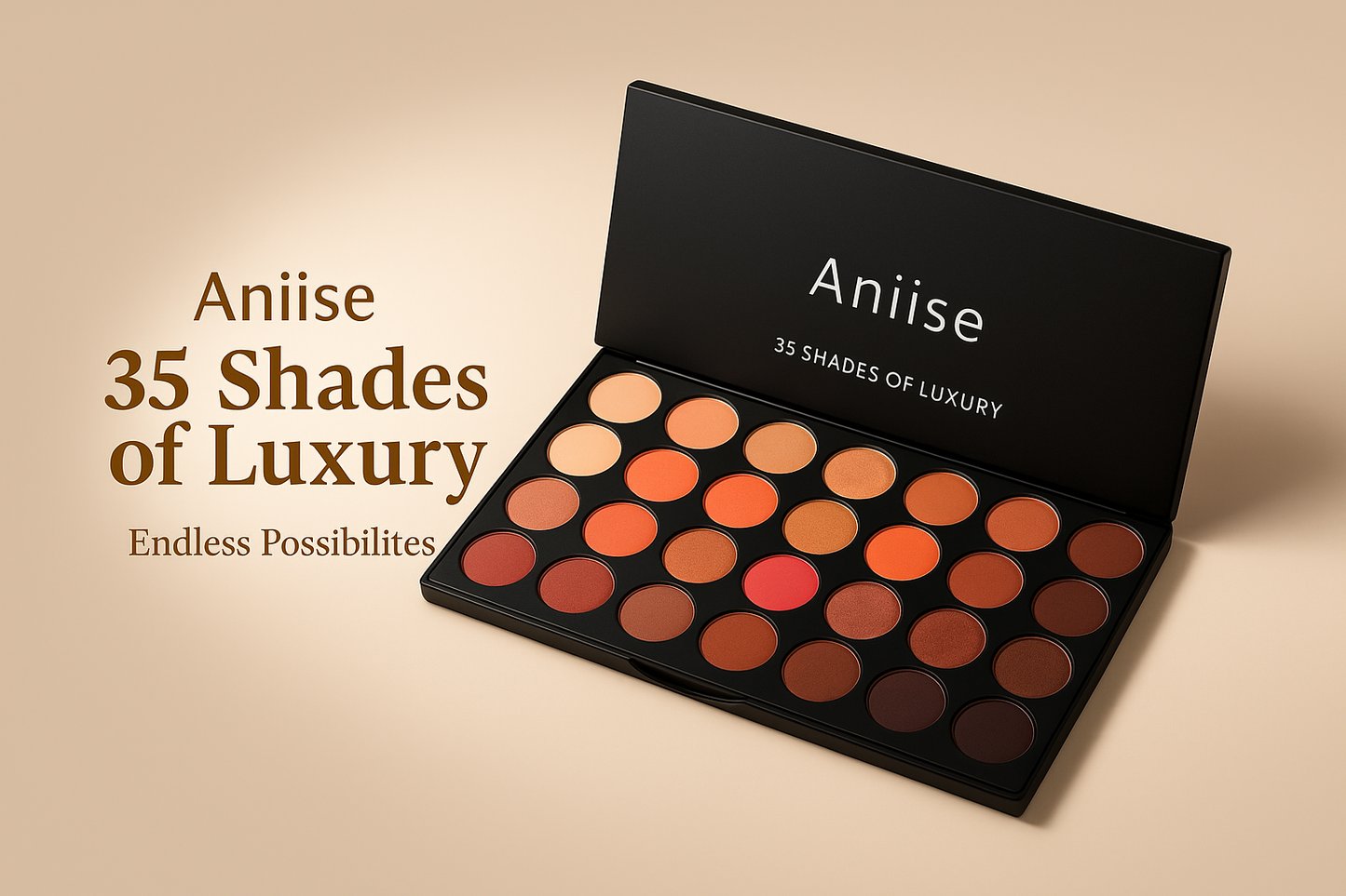 Aniise™ 35 Shade Luxe Eyeshadow Palette