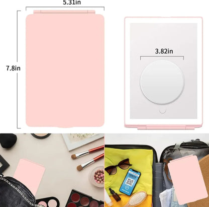 GlowFold™ LED Touch Makeup Mirror