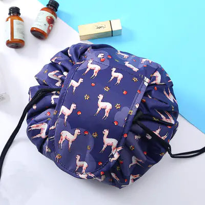 Lazy Drawstring Makeup Bag