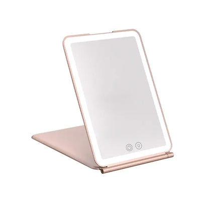 Foldable LED Touch Makeup Mirror