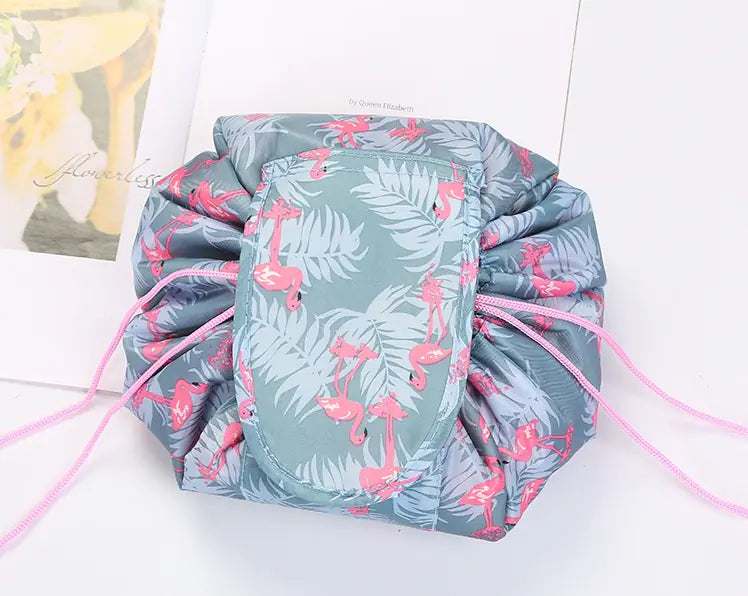 Lazy Drawstring Makeup Bag