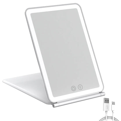 Foldable LED Touch Makeup Mirror