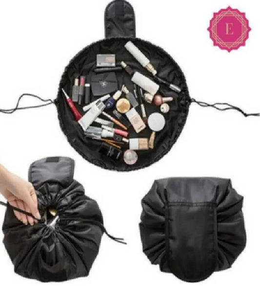 Lazy Drawstring Makeup Bag
